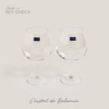 SET X 2 COPAS DE CRISTAL DE BOHEMIA GIN TONIC