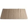 Alfombra baño rectangular Beige