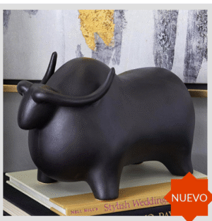 FIGURA TORO DE CERAMICA