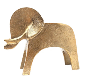 ELEFANTE ALUMINIO//17CM