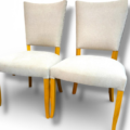 SILLA TAPIZADAS SET X 2