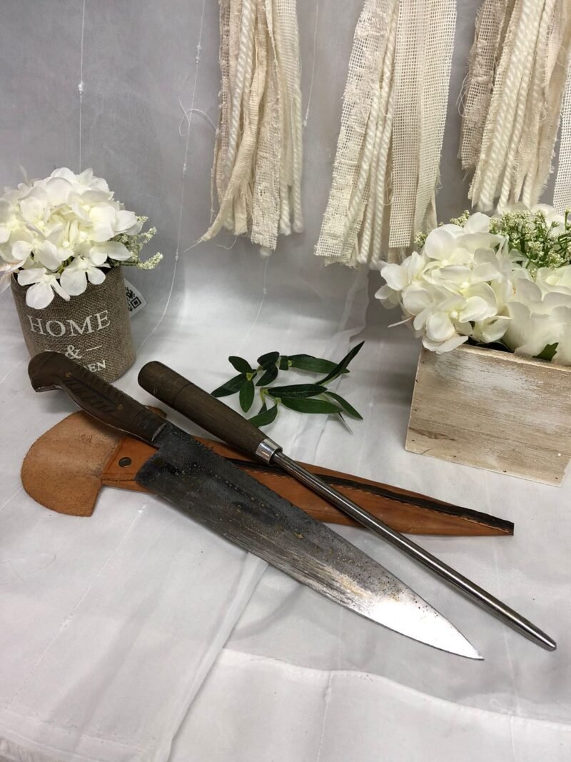 Cuchillo Carnicero con Chaira