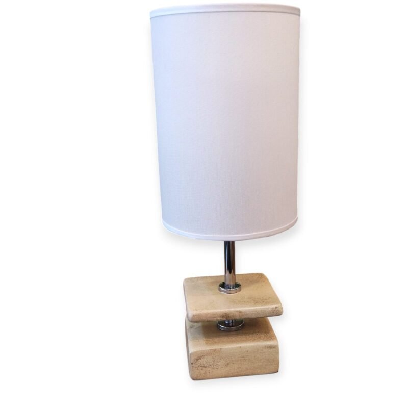 Lampara Cubo Ceramica