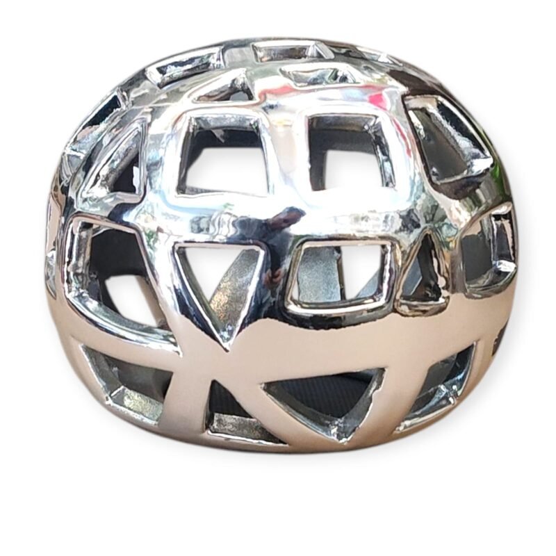 Esfera Calada Ceramica Cromo