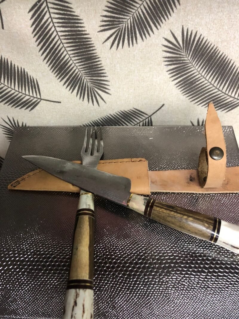 Cuchillo con tenedor