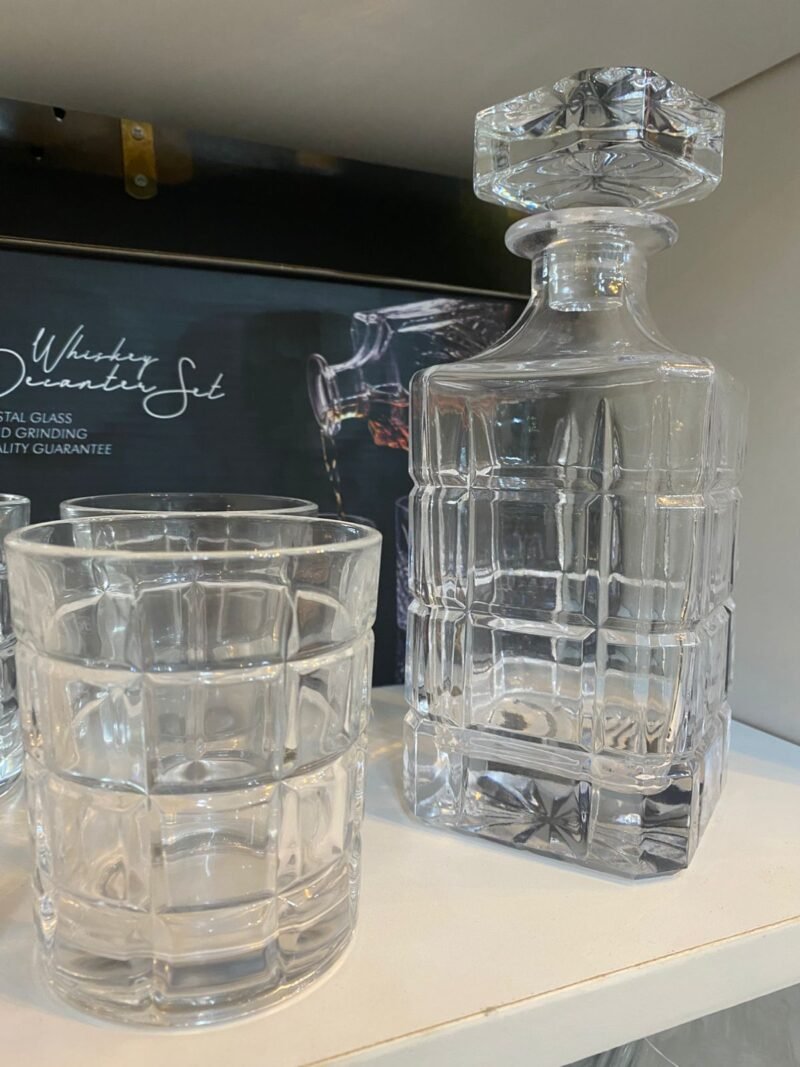 SET DE VASOS DE WHYSKI X4