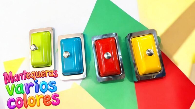 Mantequera varios colores
