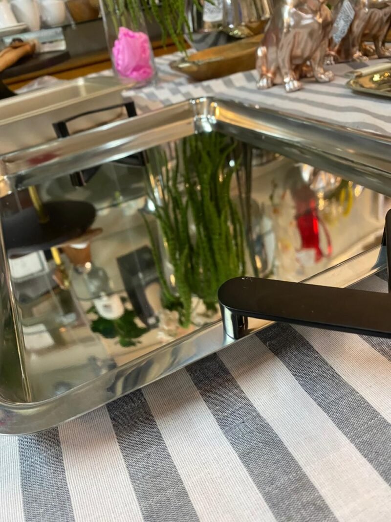 BANDEJA RECTANGULAR// negro