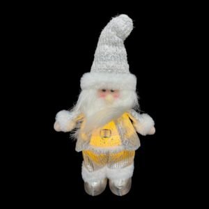 "PAPA NOEL TRAJE PLATEADO C/LUZ"