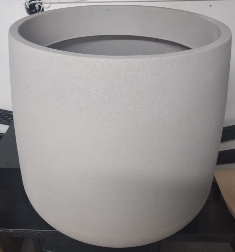 Maceta Bios Toll Cemento 55x50