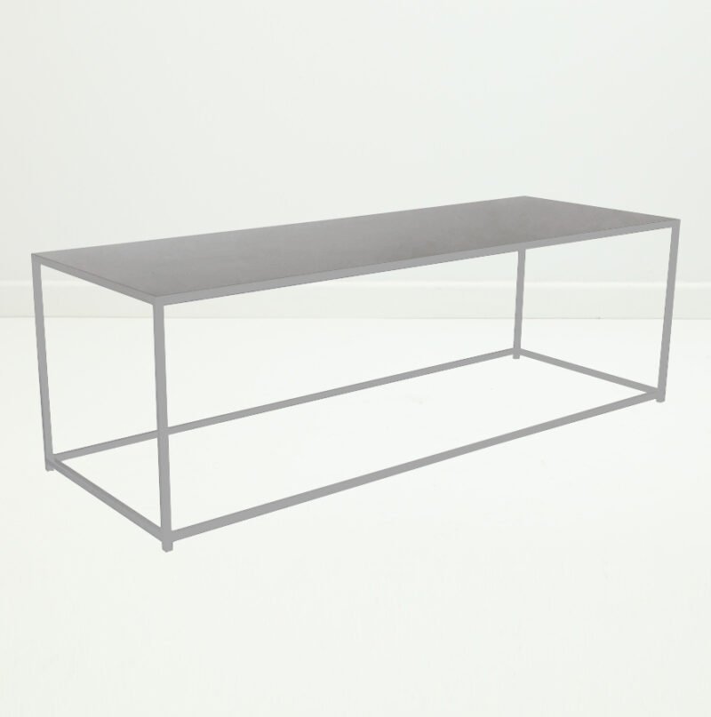 Mesa Ratona Rectangular gris denin noche-40% OFF EN EFECTIVO