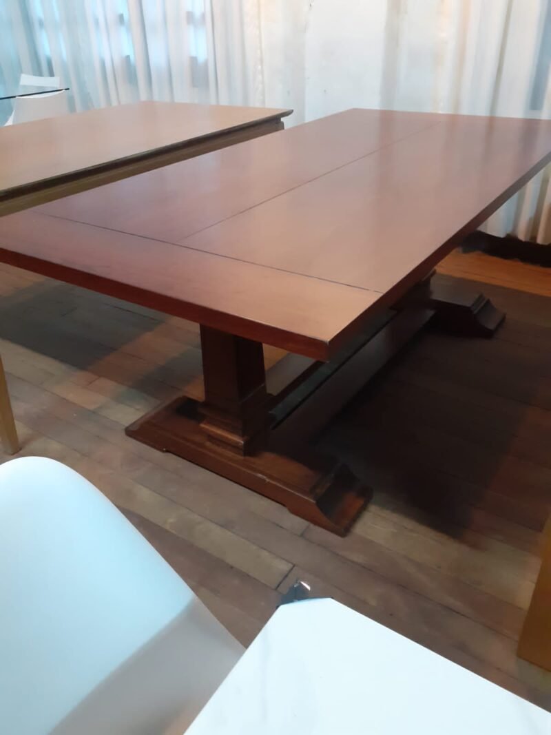 Mesa De Comedor Newdor -Fija 2x1 Madera Paraiso-40% OFF EN EFECTIVOz