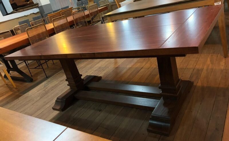 Mesa De Comedor Newdor -Fija 2x1 Madera Paraiso-40% OFF EN EFECTIVOz