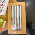 CAJA X4 VELAS LISAS