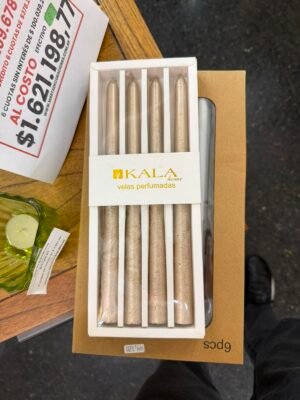 CAJA X4 VELAS PERFUMADAS - LIQUIDACION