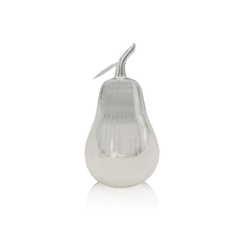 Deco pera silver